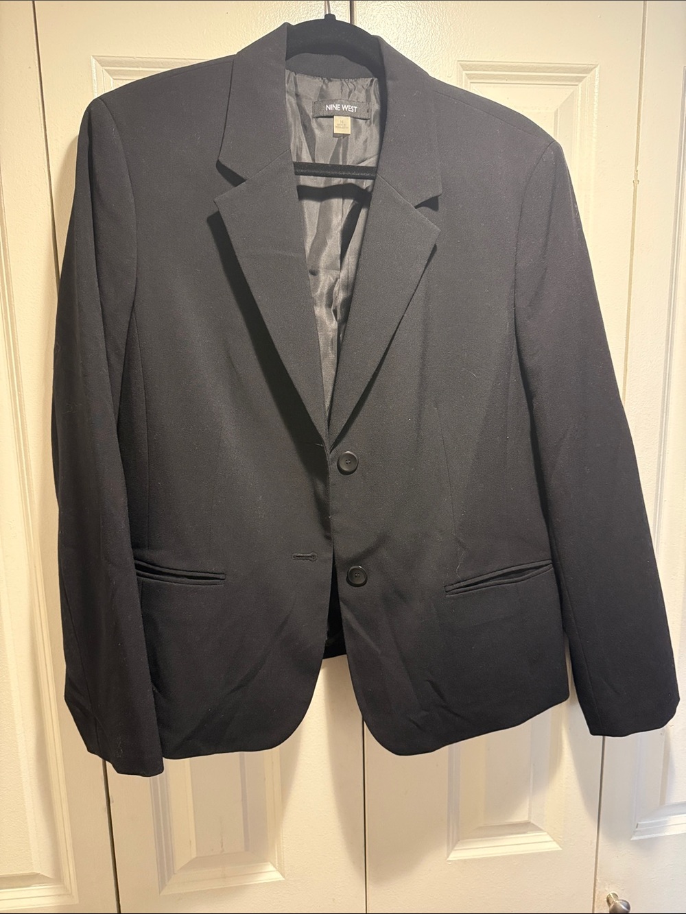 Nine West Black Two-Button Women's Blazer